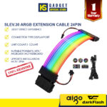 AIGO  Slev.30 aRGB Extension Cable 24pin aRGB Daisy Chain Connection