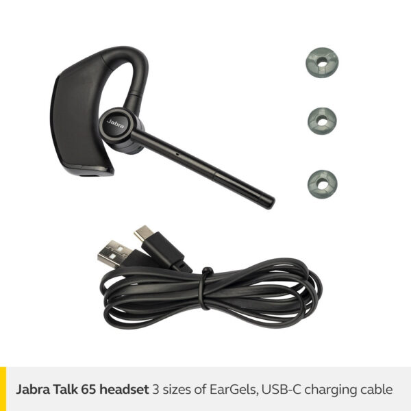 Jabra Talk 65 - Ultra-Light Noise-Cancelling Bluetooth Headset