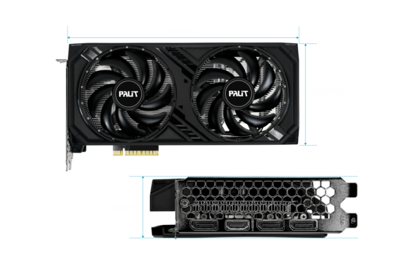 PALIT GeForce RTX 4060 DUAL 8GB GDDR6 Graphic Card