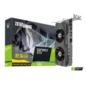 ZOTAC GAMING GeForce GTX 1650 Low Profile 4GB GDDR6 Graphic Card