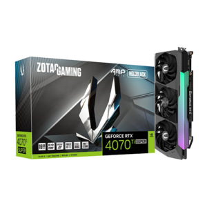 ZOTAC GAMING GeForce RTX 4070 Ti Super AMP HOLO 16GB GDDR6X Graphic Card