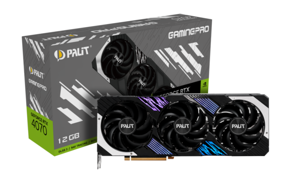 PALIT GeForce RTX 4070 GAMINGPRO 12GB GDDR6X Graphic Card