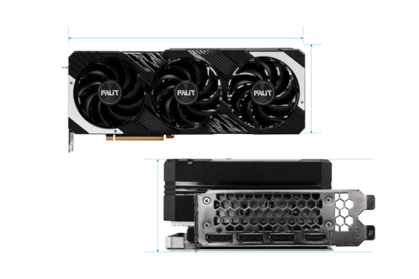 PALIT GeForce RTX 4070 GAMINGPRO 12GB GDDR6X Graphic Card