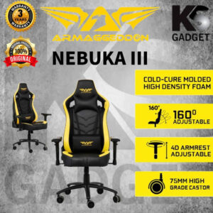 [READY STOCK}Armaggeddon Nebuka III Premium PU Leather Ultimate Gaming Chair | Cold-Cure Moulded Foam