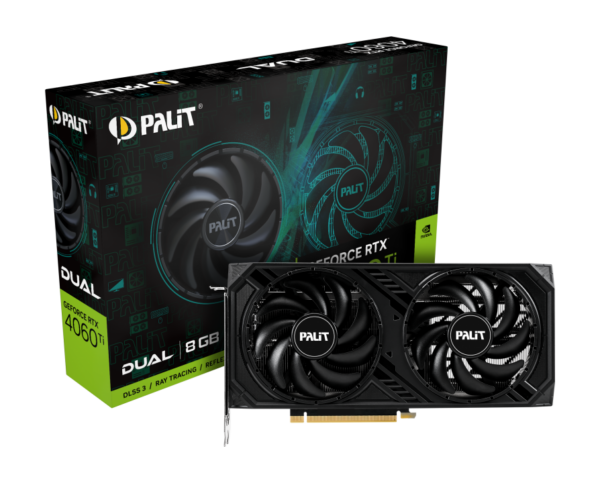 PALIT GeForce RTX 4060 Ti DUAL 8GB GDDR6 Graphic Card