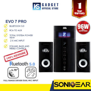 😎Ready Stock😎 SonicGear EVO 7 Pro / EVO 5 PRO BTMI Bluetooth Speaker