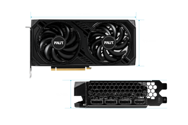 PALIT GeForce RTX 4060 Ti DUAL 8GB GDDR6 Graphic Card