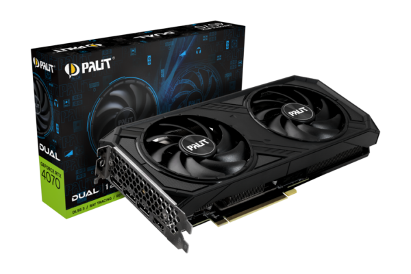 PALIT GeForce RTX 4070 DUAL 12GB GDDR6X Graphic Card