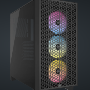 Corsair 3000D RGB Airflow TG (Black) Mid Tower Casing