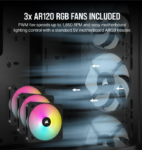 Corsair 3000D RGB Airflow TG (Black) Mid Tower Casing