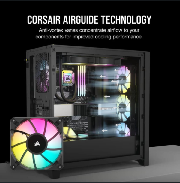 Corsair AF120 RGB Elite 120mm PWM Fan