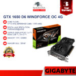 Gigabyte GTX 1650 Windforce OC 4G GDDR6 Graphic Card