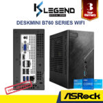 Asrock DeskMini B760 Mini Barebone PC LGA1700 DDR4 | Supports 14th, 13th & 12th Gen Intel Core™ Processors (LGA1700)