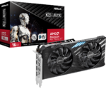 ASRock AMD Radeon™ RX 7600 XT Challenger 16GB OC GDDR6 Graphic Card