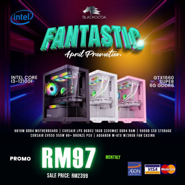 Raya Aidilfitri Hot Sale !!! Intel RTX 4060 Gaming PC Package | Budget PC | Budget Office PC | Budget Komputer